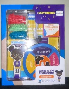 Brown Toy Box Coding & App Development S.T.E.A.M. Learning Kit